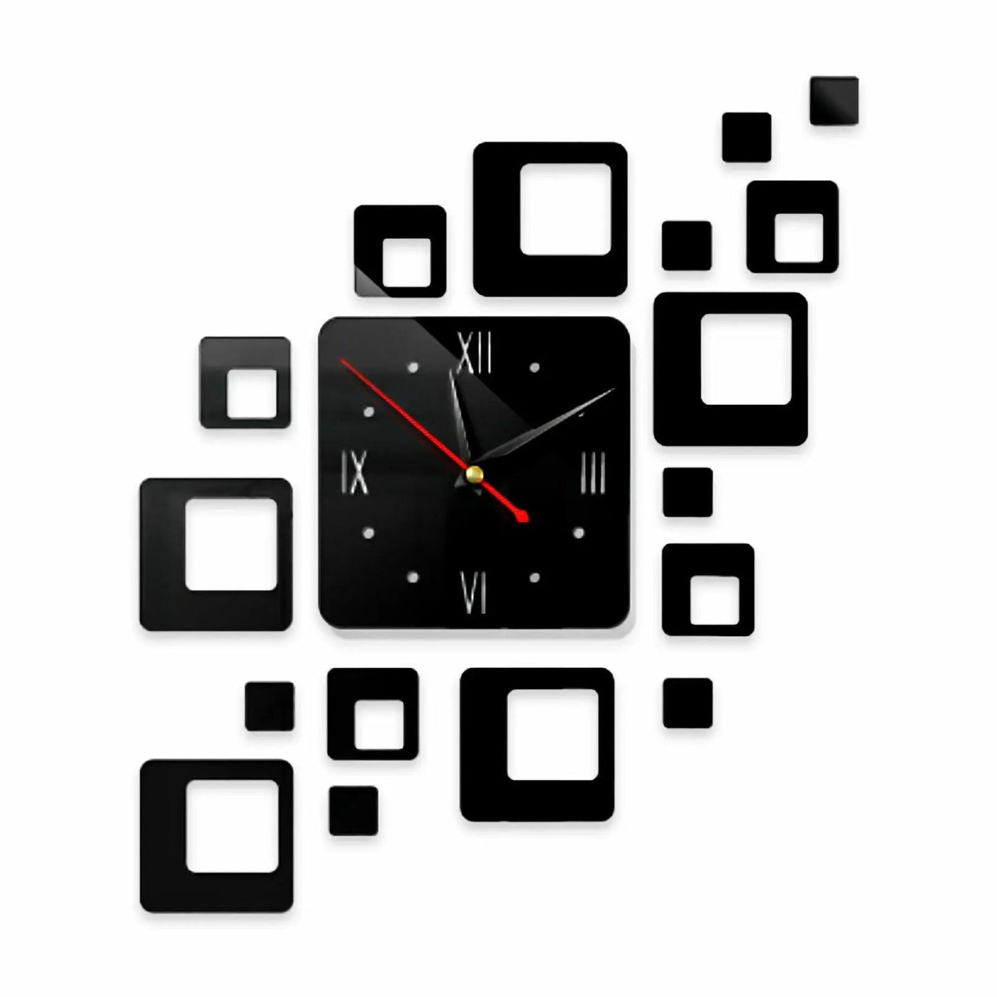 Square-Shaped Wall Clock