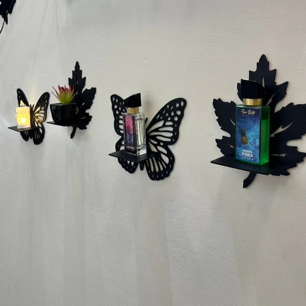 DIY Butterflies shelves Wooden