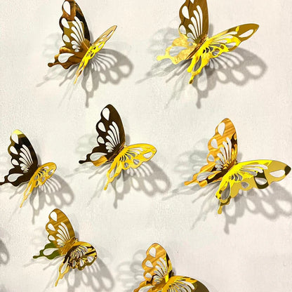 DIY 3D Butterflies For Wall Decor