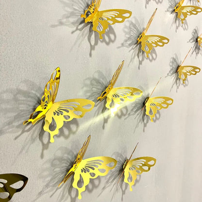 DIY 3D Butterflies For Wall Decor